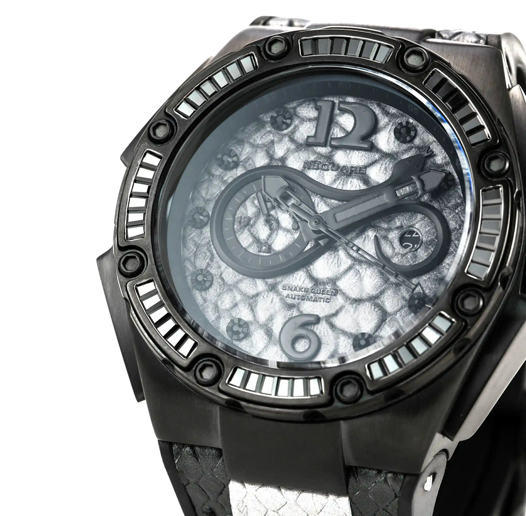 SnakeQueen Automatic Watch-46mm  N11.14 Night Shade