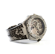 SnakeQueen Automatic Watch-46mm  N11.2 White