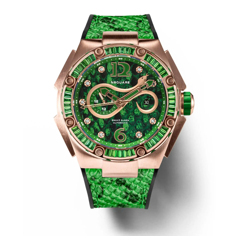 NSquare SnakeQueen Automatic Watch 46mm N11.3 SPRING GREEN|NSquare蛇後系列 自動表-46毫米 N11.3 春天綠