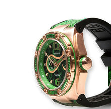 將圖片載入圖庫檢視器 NSquare SnakeQueen Automatic Watch 46mm N11.3 SPRING GREEN|NSquare蛇後系列 自動表-46毫米 N11.3 春天綠