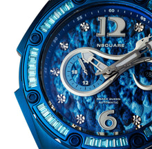 Load image into Gallery viewer, NSQUARE SnakeQueen Automatic Watch-46mm  N11.9 Hyper Blue | NSQUARE 蛇后系列 自動錶-46毫米  N11.9超艷藍