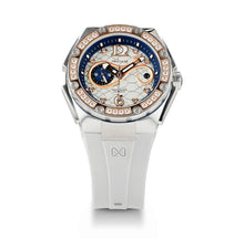 Load image into Gallery viewer, NSquare SnakeQueen39mm Automatic Watch - N48.3 RG/White|NSquare蛇后39毫米系列 自動錶. N48.3玫瑰金色/白色