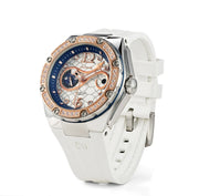NSquare SnakeQueen39mm Automatic Watch - N48.3 RG/White|NSquare蛇後39毫米系列自動表。 N48.3玫瑰金色/白色