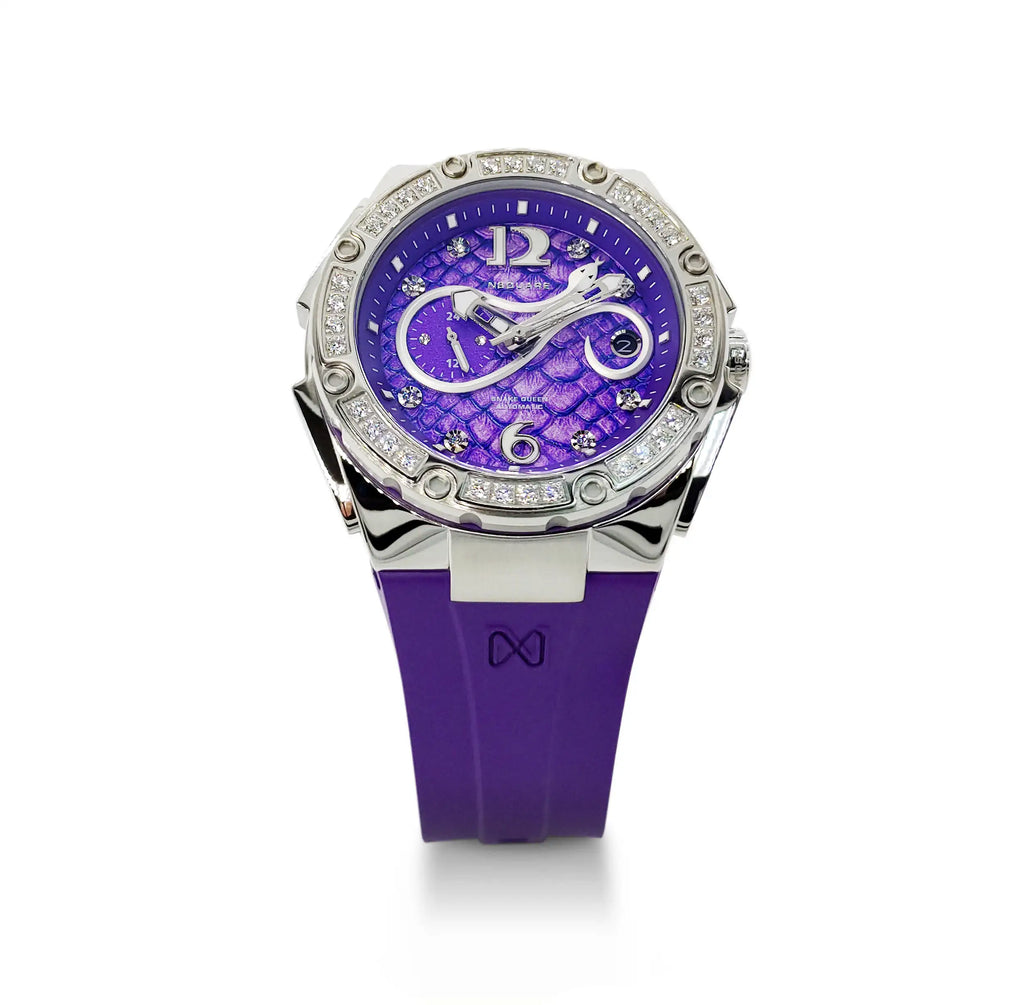 NSQUARE SnakeQueen39mm Automatic Watch- N48.7 Purple|NSQUARE 蛇后39毫米系列 自動錶-46. N48.7紫色