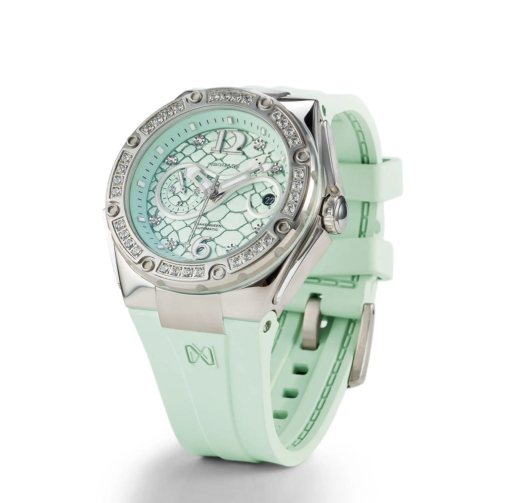 NSquare SnakeQueen39mm Automatic Watch - N48.1 Turquoise|NSquare蛇后39毫米系列 自動錶 N48.1 綠松色