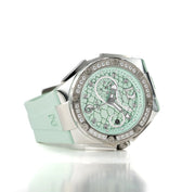 NSquare SnakeQueen39mm Automatic Watch - N48.1 Turquoise|NSquare蛇後39毫米系列 自動表 N48.1 綠色松色
