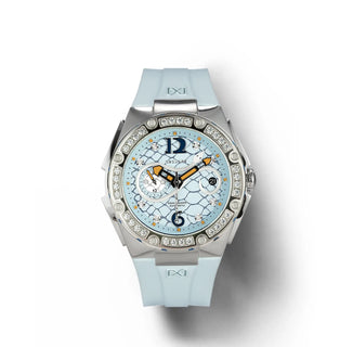 NSQUARE SnakeQueen39mm Automatic Watch- N48.4 Light Blue|NSQUARE蛇後39毫米系列自動表。 N48.4淡藍色