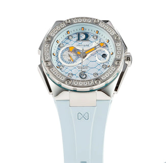 NSQUARE SnakeQueen39mm Automatic Watch- N48.4 Light Blue|NSQUARE蛇後39毫米系列自動表。 N48.4淡藍色