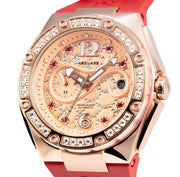 NSquare SnakeQueen39mm Automatic Watch N48.6 RG/Night Maroon Red|NSquare蛇后39毫米系列 自動錶 N48.6 玫瑰金色/夜栗紅色