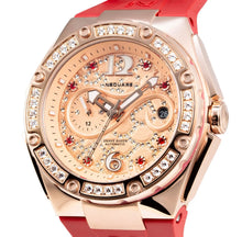 Load image into Gallery viewer, NSquare SnakeQueen39mm Automatic Watch N48.6 RG/Night Maroon Red|NSquare蛇后39毫米系列 自動錶 N48.6 玫瑰金色/夜栗紅色