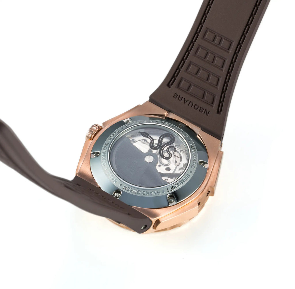 NSquare SnakeQueen 39mm Automatic Watch N48.8 Chocolate|NSquare 蛇后39毫米系列 自動錶 N48.8 巧克力色