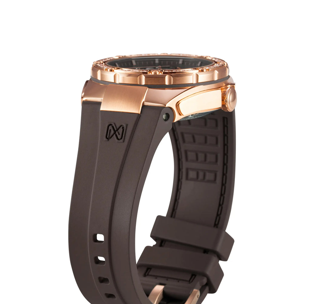 NSquare SnakeQueen 39mm Automatic Watch N48.8 Chocolate|NSquare 蛇后39毫米系列 自動錶 N48.8 巧克力色