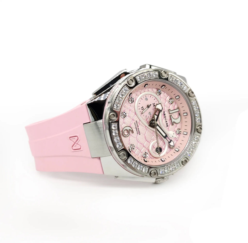SnakeQueen 39mm N48.9 Pure Pink