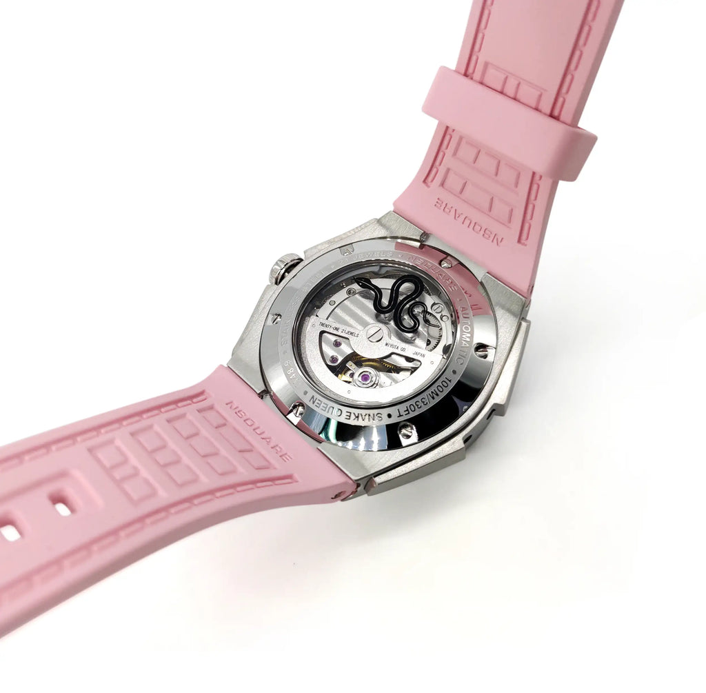 SnakeQueen 39mm N48.9 Pure Pink