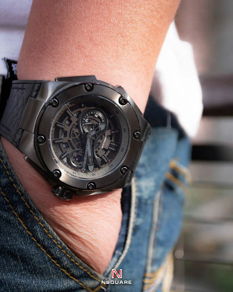 SnakeKing Automatic N10.5 Gray Metal/Black