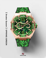NSquare SnakeQueen Automatic Watch 46mm N11.3 SPRING GREEN|NSquare蛇后系列 自動錶-46毫米  N11.3 春天綠色