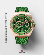 將圖片載入圖庫檢視器 NSquare SnakeQueen Automatic Watch 46mm N11.3 SPRING GREEN|NSquare蛇後系列 自動表-46毫米 N11.3 春天綠