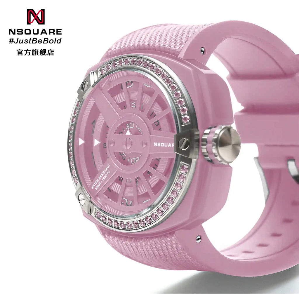 NSQUARE Sweetie Quartz Watch -51mm N19.12 Pink|NSQUARE 甜美系列 石英表-51毫米 N19.12 粉紅色