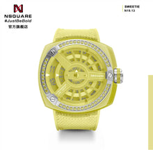 將圖片載入圖庫檢視器 NSQUARE Sweetie Quartz Watch -51mm N19.13 Big Yellow|NSQUARE 甜美系列 石英表-51毫米 N19.13 大黃