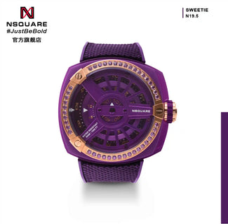 NSQUARE Sweetie Quartz Watch -51mm N19.5 Hyper Violet|NSQUARE 甜美系列 石英錶-51毫米 N19.5 超豔紫羅蘭