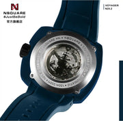 NSQUARE VOYAGER Automatic Watch -51mm  N25.2 Blue/Black|NSQUARE 旅遊者 自動錶-51毫米  N25.2 藍色/黑色
