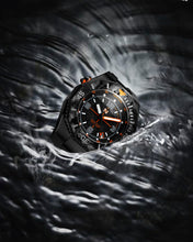 將圖片載入圖庫檢視器 Ocean Speed NS-27.1 黑色/橙色瑞士自動腕錶