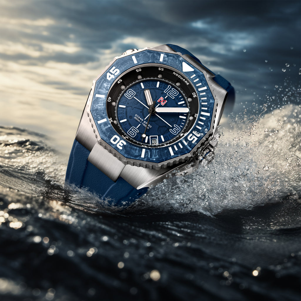 Ocean Speed NS-27.3 Blue/Steel Diver Swiss Automatic