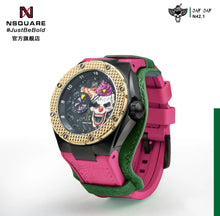 將圖片載入圖庫檢視器 NSQUARE JAPJAP AUTOMATIC WATCH - 46MM N42.1 Violent Gold / Black|NSQUARE JAPJAP系列 自動表-46毫米 N42.1 狂暴金色限量版