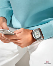 Gale Chaser Automatic N47.3 White/ Ice Blue