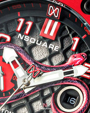NSquare Snake Special Edition Automatic Watch - 46mm N51.3 Firestorm Red|NSquare蛇系列 特別版本 自動錶 - 46毫米 N51.3火暴紅
