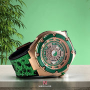 FIVE ELEMENTS N59.2 WOOD ATTRIBUTES GREEN