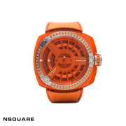 NSQUARE Sweetie Quartz Watch -51mm N19.3 Sharp Orange|NSQUARE 甜美系列 石英錶-51毫米 N19.3 耀眼橙色