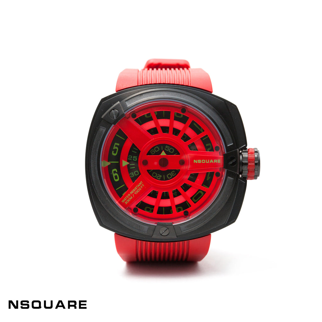 N 06.4 RED STRAP|N 06.4 紅色錶帶