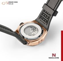 Load image into Gallery viewer, NSquare SnakeKing Automatic Watch - 46mm N10.20 Magic Gold|NSquare蛇皇系列 自動錶 - 46毫米 N10.20 魔幻金