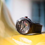 NSQUARE Racermatic Automatic N38.1 BLACK/BLACK|NSQUARE競賽者係列自動表N38.1黑色/黑色