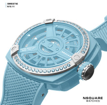 將圖片載入圖庫檢視器 NSQUARE Sweetie Quartz Watch -51mm N19.11 Ocean Blue|NSQUARE 甜美系列 石英表-51毫米 N19.11 海洋藍