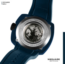 Load image into Gallery viewer, NSQUARE VOYAGER Automatic Watch -51mm  N25.2 Blue/Black|NSQUARE 旅遊者 自動錶-51毫米  N25.2 藍色/黑色