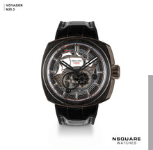 Load image into Gallery viewer, NSQUARE VOYAGER Automatic Watch -51mm  N25.3 Gun/Black|NSQUARE 旅遊者 自動錶-51毫米  N25.3 槍色/黑色