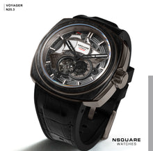 Load image into Gallery viewer, NSQUARE VOYAGER Automatic Watch -51mm  N25.3 Gun/Black|NSQUARE 旅遊者 自動錶-51毫米  N25.3 槍色/黑色