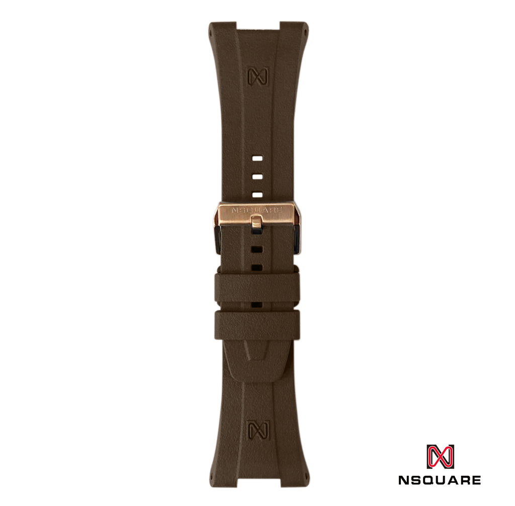 N10.11 - Brown Rubber Strap|N10.11 - 啡色橡膠帶