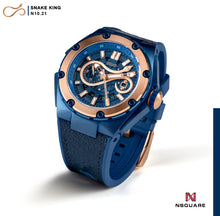 Load image into Gallery viewer, NSquare SnakeKing Automatic Watch 46mm N10.21 Imperial Blue|NSquare蛇皇系列 自動錶 46毫米 N10.21 帝王藍