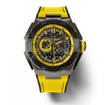 Load image into Gallery viewer, NSQUARE SnakeKing Automatic Watch-46mm N10.3 Gray/Tour Yellow/Black|蛇皇系列 自動錶-46毫米  N10.3 灰色/旅行黃/黑色