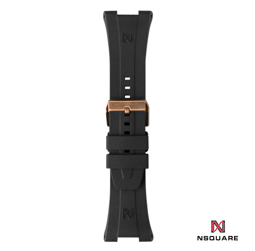 N10.8 - Black Rubber Strap|N10.8 - 黑色橡膠帶