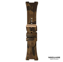 Load image into Gallery viewer, N 10-BROWN CAMOUFLAGE RUBBER STRAP | N 10-啡色橡膠迷彩帶