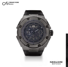 Load image into Gallery viewer, NSQUARE SnakeKing Automatic Watch-46mm N10.5 Gray Metal/Black|NSQUARE 蛇皇系列 自動錶-46毫米  N10.5 灰色/黒