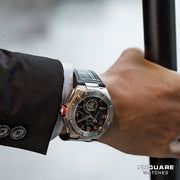 NSQUARE NM01-TOURBILLON Watch - 46mm  N35.2 SS/Black|NM01-陀飛輪 46毫米  N35.2不銹鋼/黑色