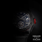 NSQUARE NM01-TOURBILLON Watch - 46mm  N35.3 All Black|NM01-陀飛輪 46毫米  N35.3 全黑色