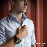 NSQUARE NM01-TOURBILLON Watch - 46mm  N35.3 All Black|NM01-陀飛輪 46毫米  N35.3 全黑色