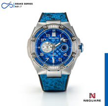 Load image into Gallery viewer, NSQUARE Snake Automatic Watch-46mm Special Edition N51.7 Sapphire Blue|NSQUARE 蛇系列 自動錶-46毫米 特別版本  N51.7寶瑰藍