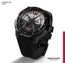 Load image into Gallery viewer, NSQUARE Propeller Automatic Watch - 48mm N26.1 BlackWhite|NSQUARE 螺旋槳 自動錶-48毫米 N26.1 黑白色